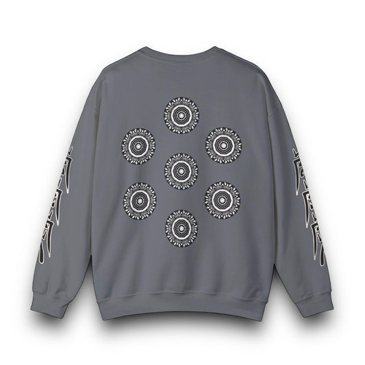 Men's 3ETD Cymatic Print Crewneck (MAYA)