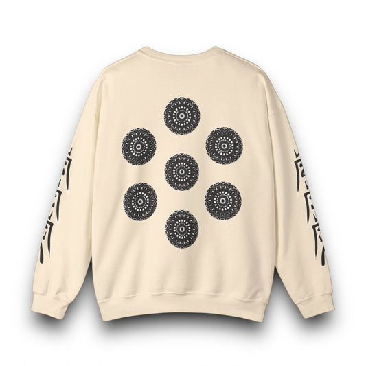 Men's 3ETD Cymatic Print Crewneck (TRIBAL)