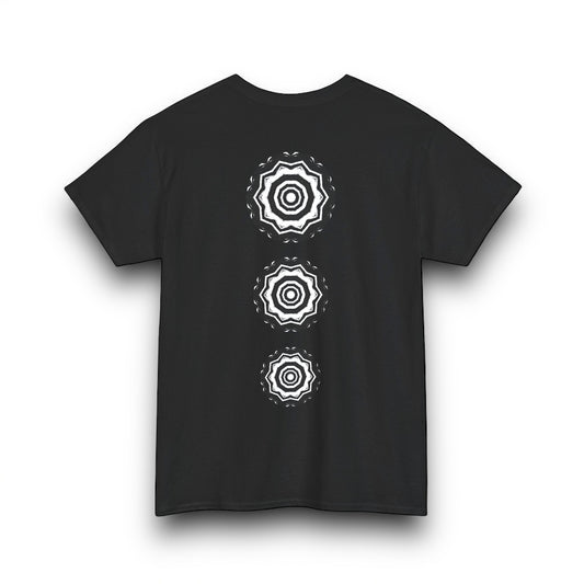 Men's 3ETD Cymatic Print T Shirt (417)