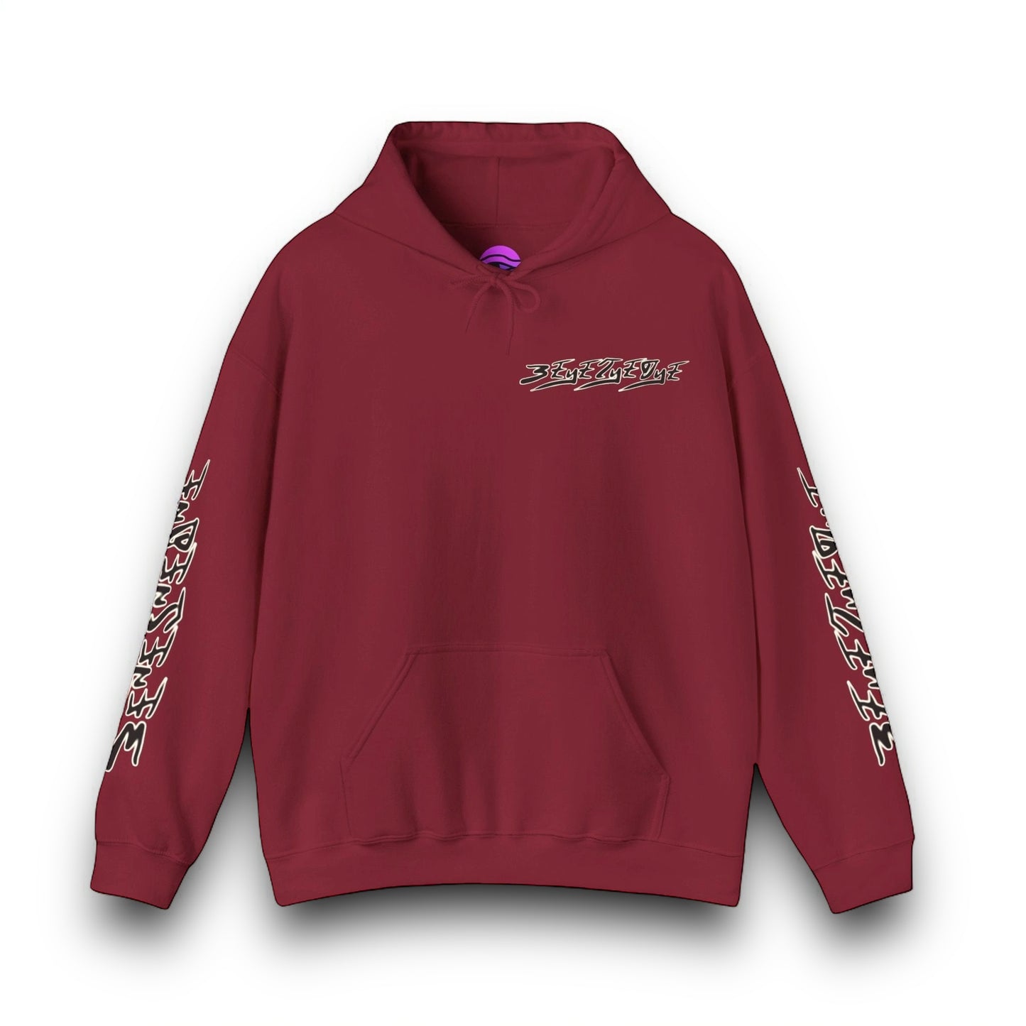 Men's 3ETD Noir "417" Print Hoodie