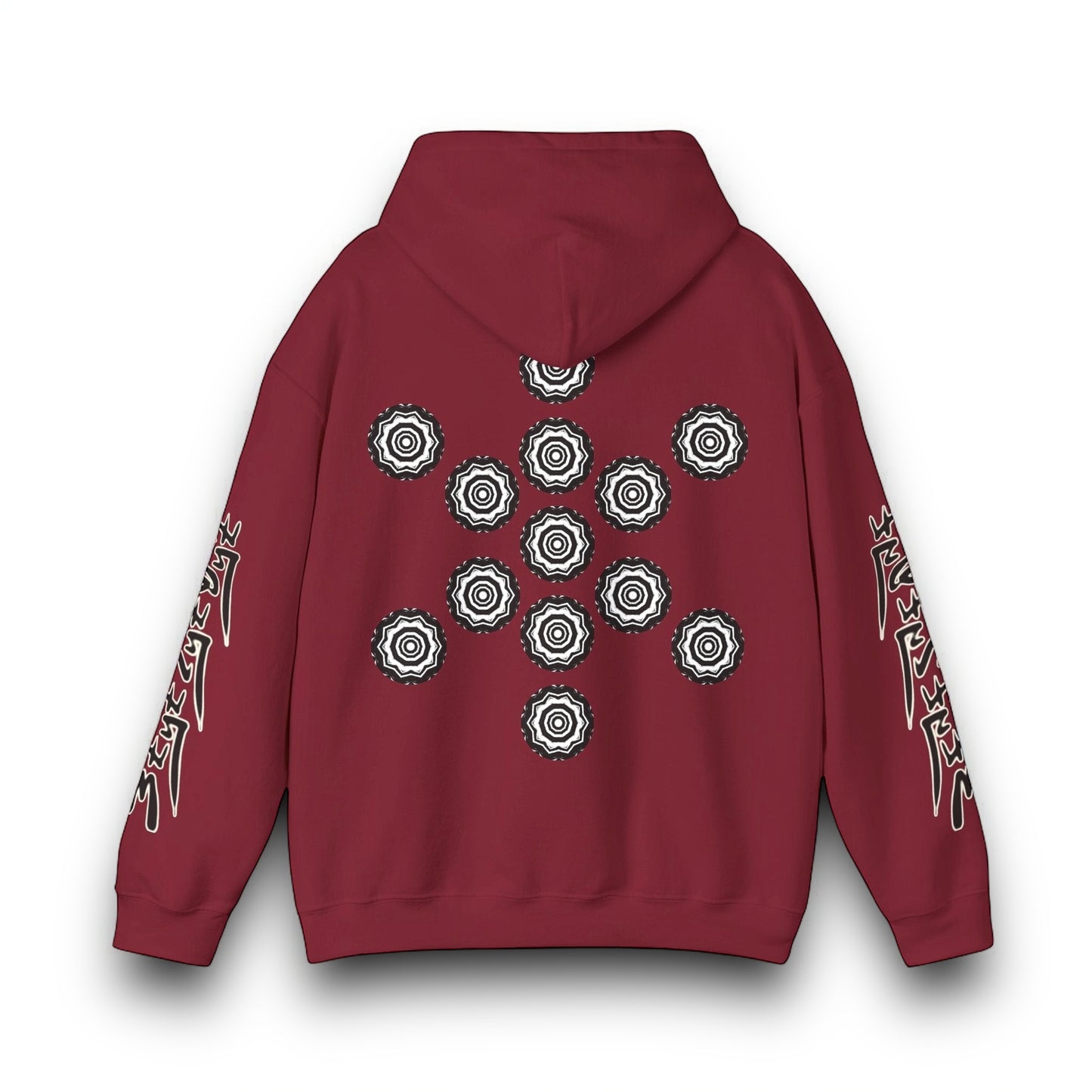 Men's 3ETD Noir "417" Print Hoodie