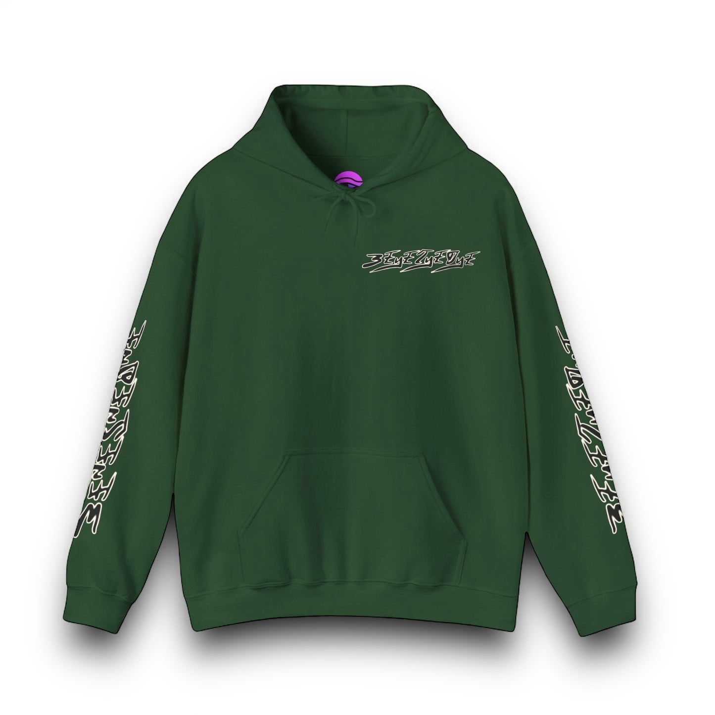 Men's 3ETD Noir "417" Print Hoodie