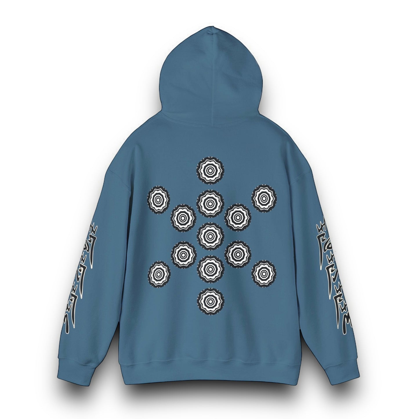 Men's 3ETD Noir "417" Print Hoodie