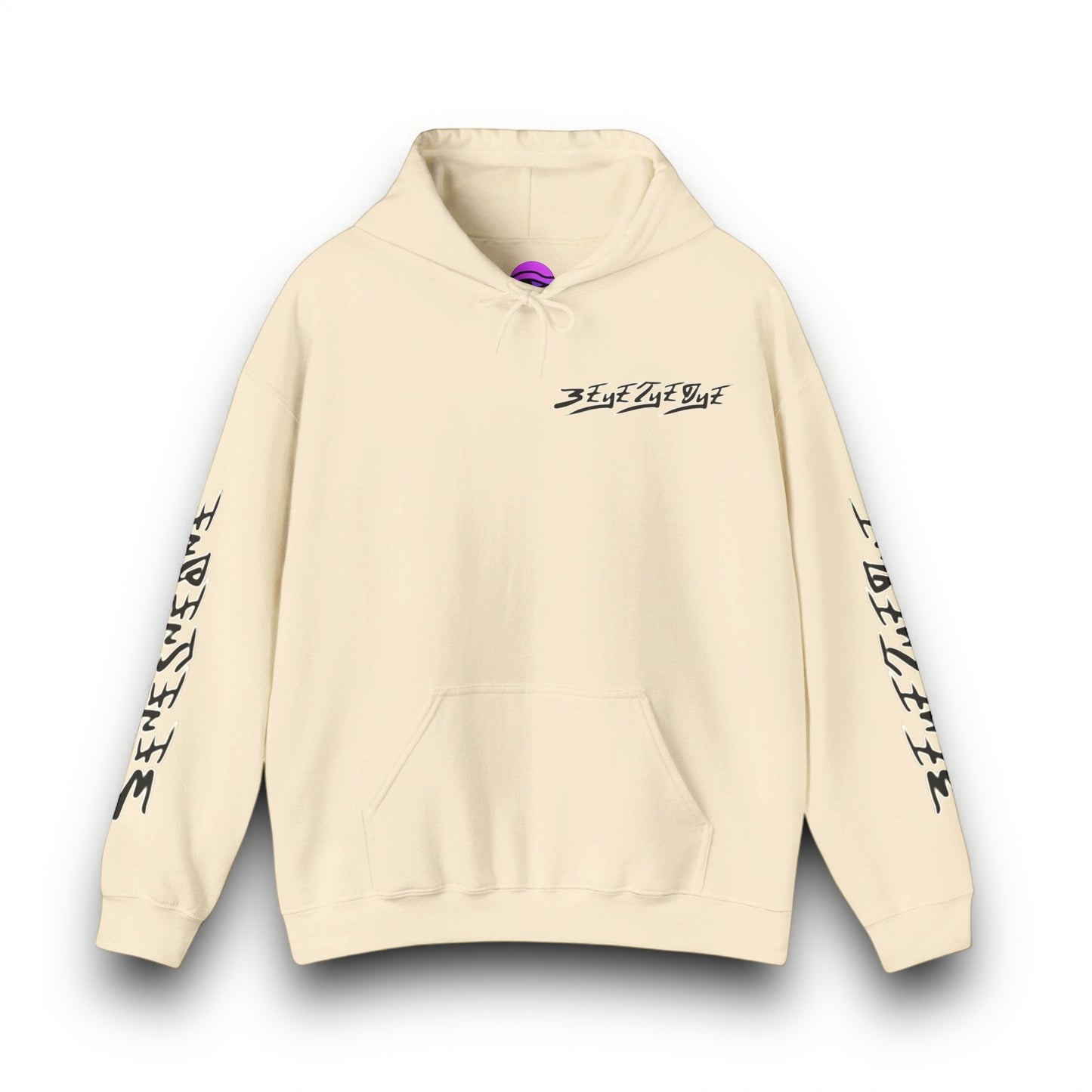 Men's 3ETD Noir "417" Print Hoodie