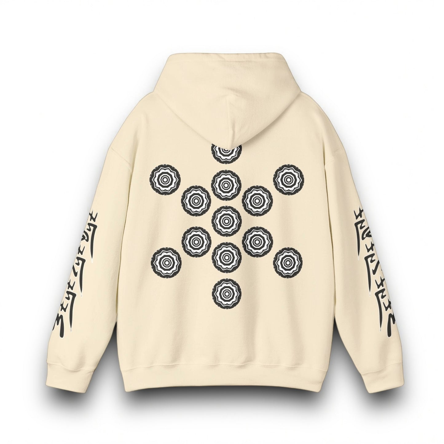 Men's 3ETD Noir "417" Print Hoodie