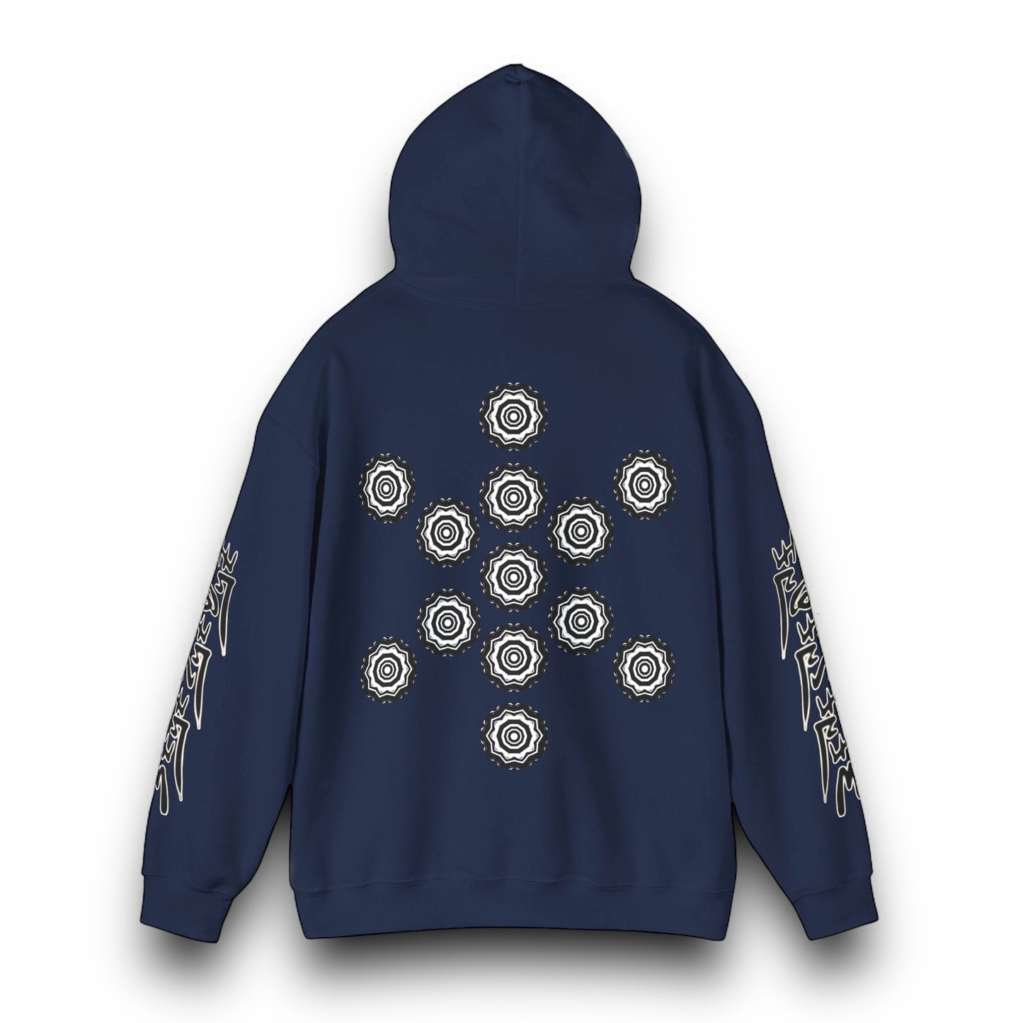 Men's 3ETD Noir "417" Print Hoodie