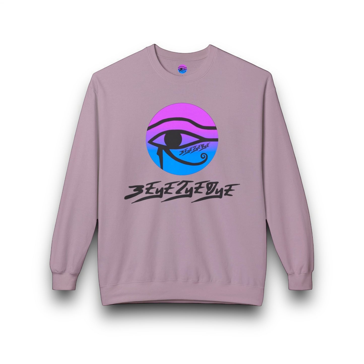 Unisex 3ETD Logo Softstyle Flecce Crewneck