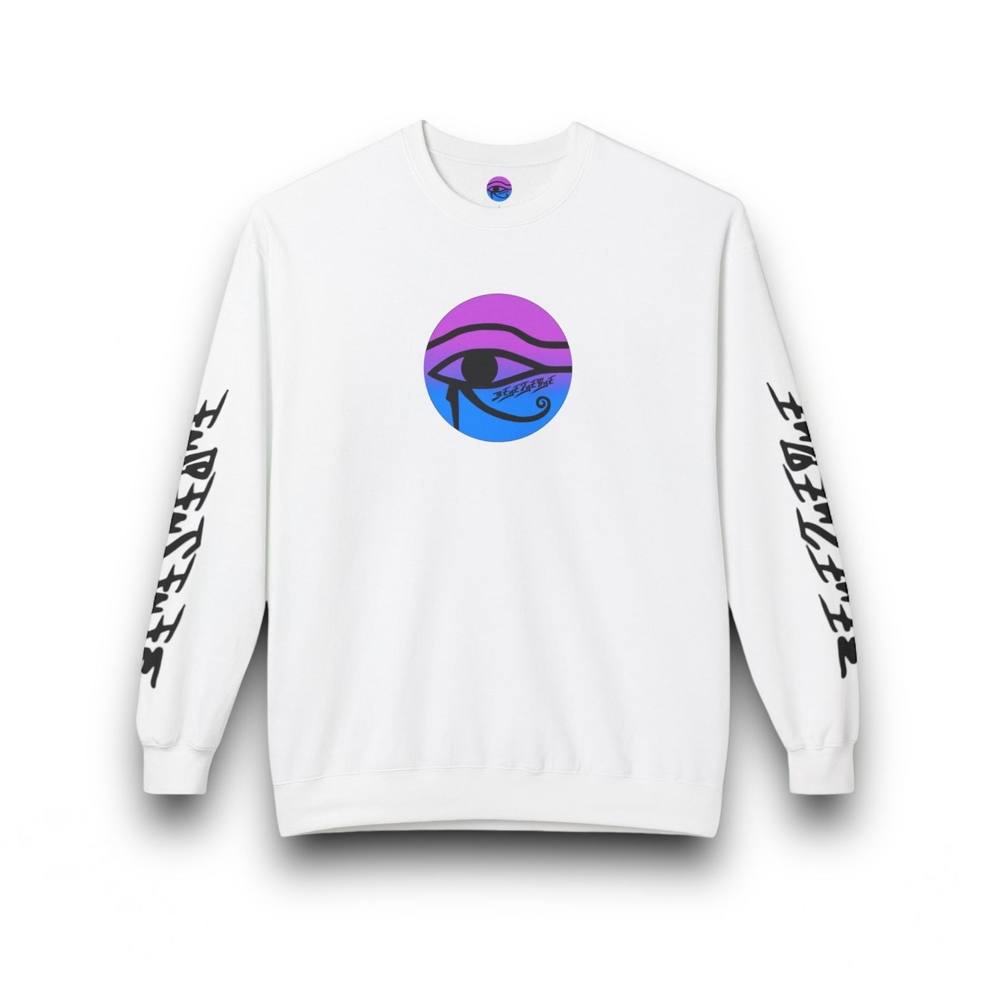 Unisex 3ETD Logo Softstyle Flecce Crewneck