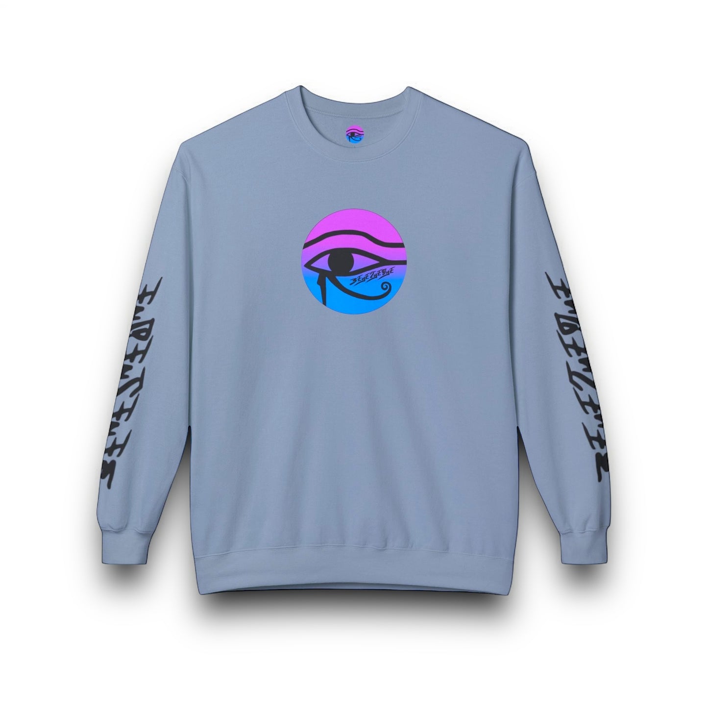Unisex 3ETD Logo Softstyle Flecce Crewneck