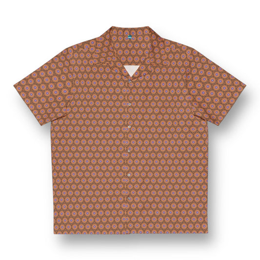 Men’s "KABBA" Cymatic AOP Hawaiian Shirt
