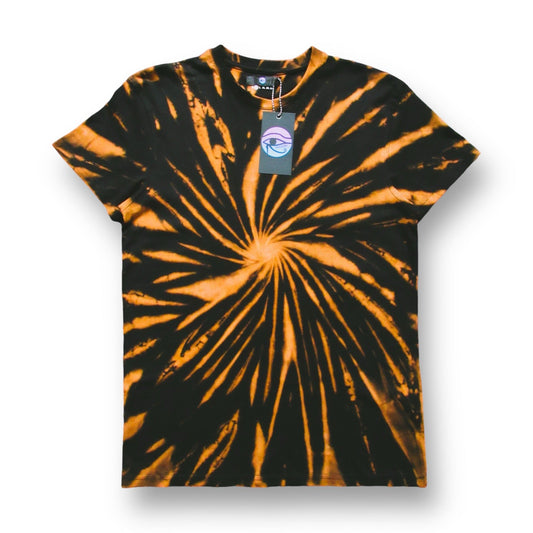 Spiral Bleach Tie Dye T Shirt
