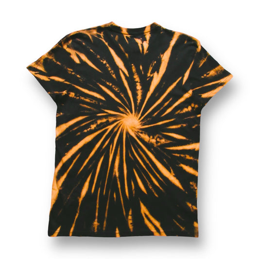 Spiral Bleach Tie Dye T Shirt