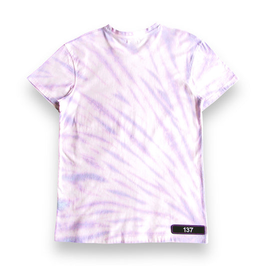 Purple Sunburst Tie Dye T Shirt