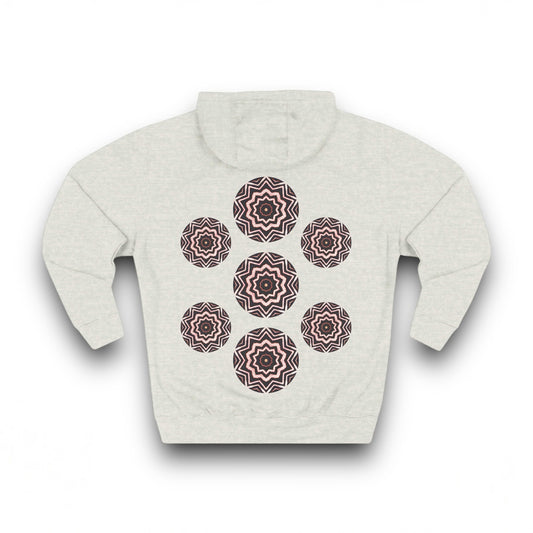 A-BYSS Cymatic Prt Hoodie (Oatmeal Heather)