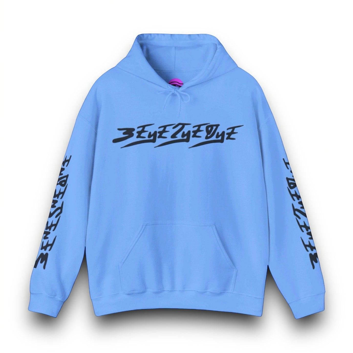 Men’s 3ETD “E-VEIL EYE” Cymatic Print Hoodie