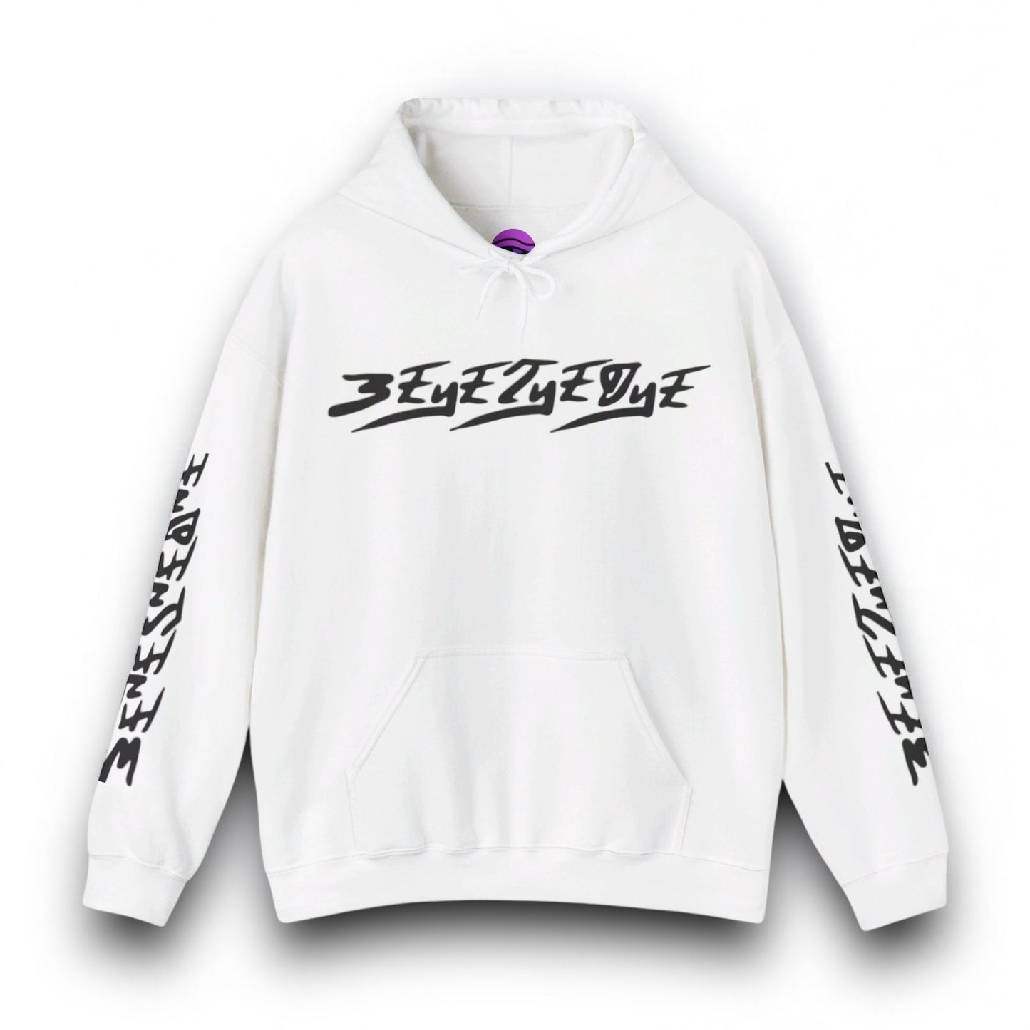 Men’s 3ETD “E-VEIL EYE” Cymatic Print Hoodie