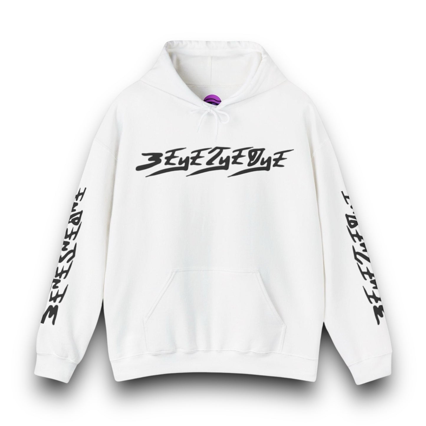 Men’s 3ETD “SOL-2” Cymatic Print Hoodie