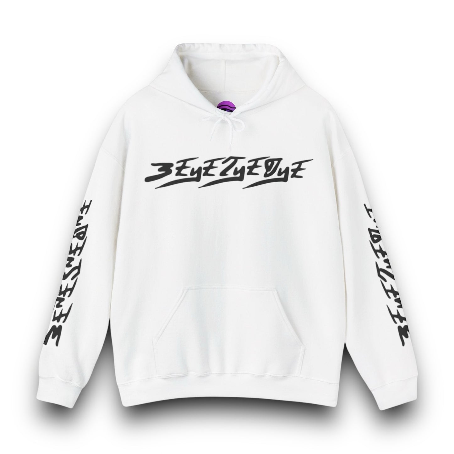 Men’s 3ETD “E-VEIL EYE” Cymatic Print Hoodie