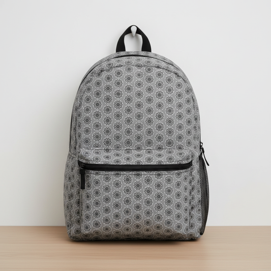 GETA Noir Cymatic Backpack - Light Grey Backdrop