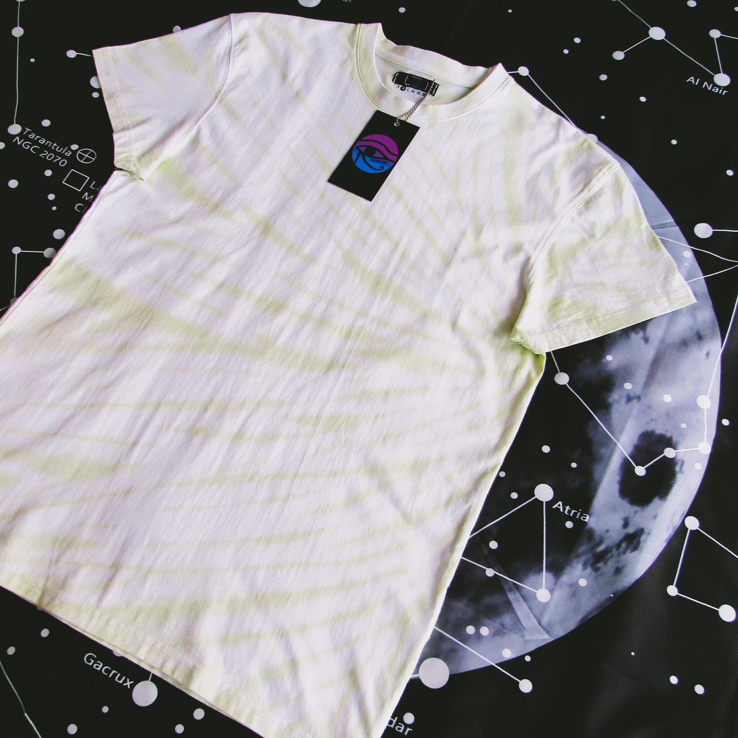 Matcha Green Sunrise Tie Dye T Shirt