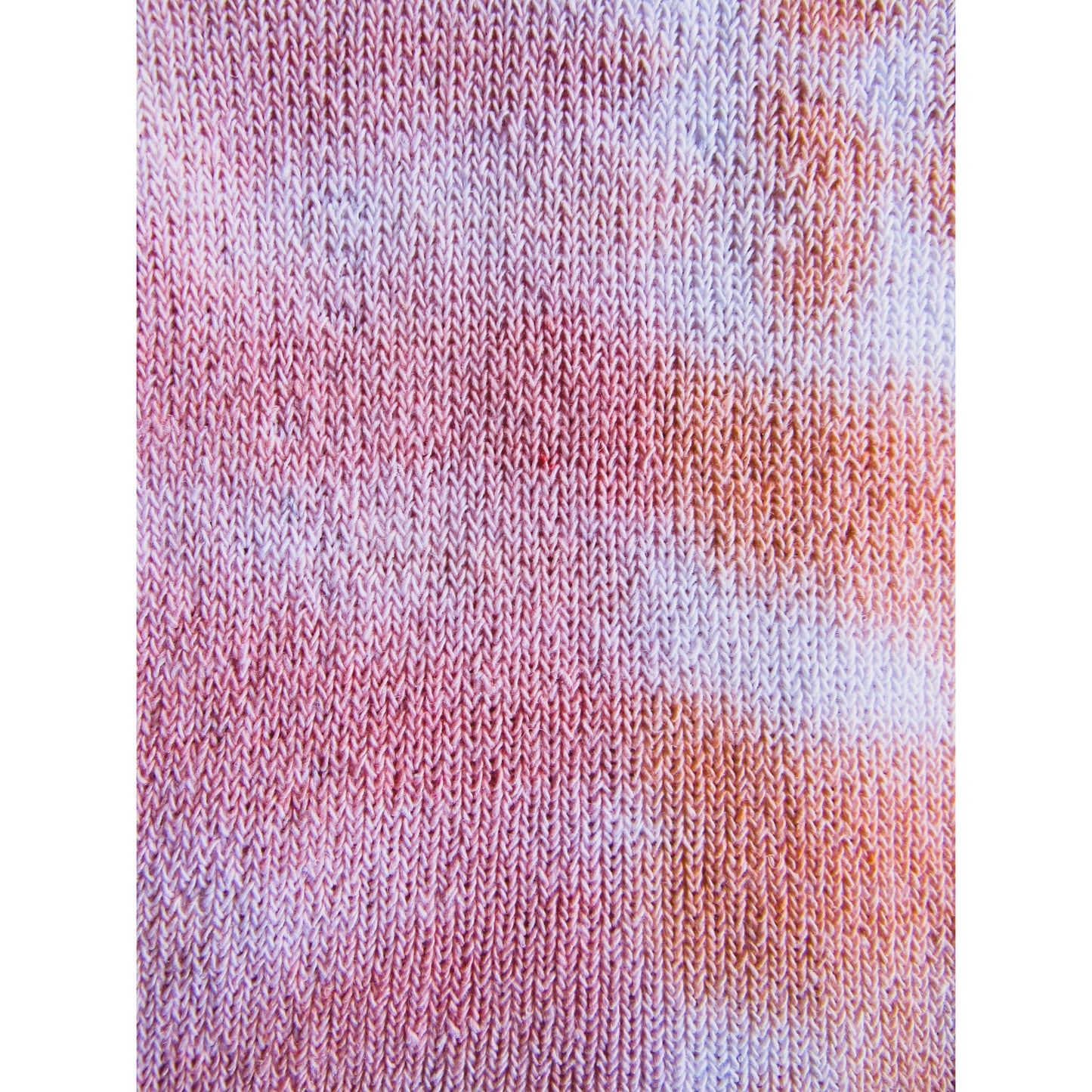 Red & Orange Crumple Tie Dye Socks