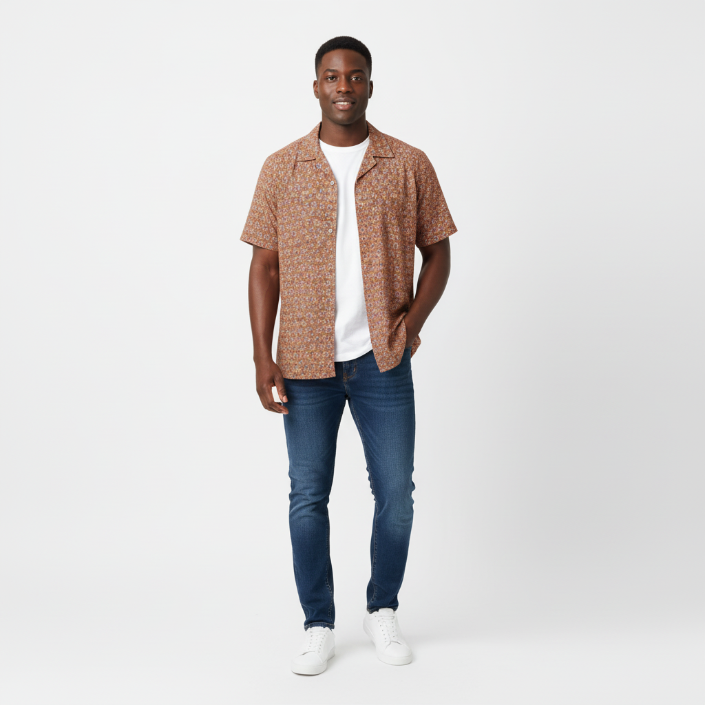 Kaleido47 Cymatic All Over Print Men’s Shirts