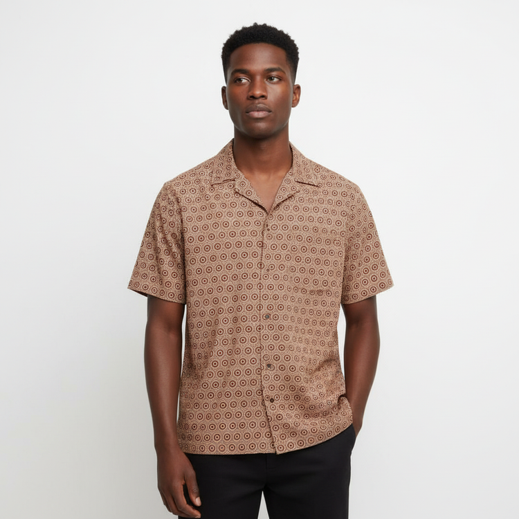 Kaleido47 Cymatic All Over Print Men’s Shirts