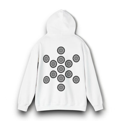 Men's 3ETD Noir "417" Cymatic Print Hoodie