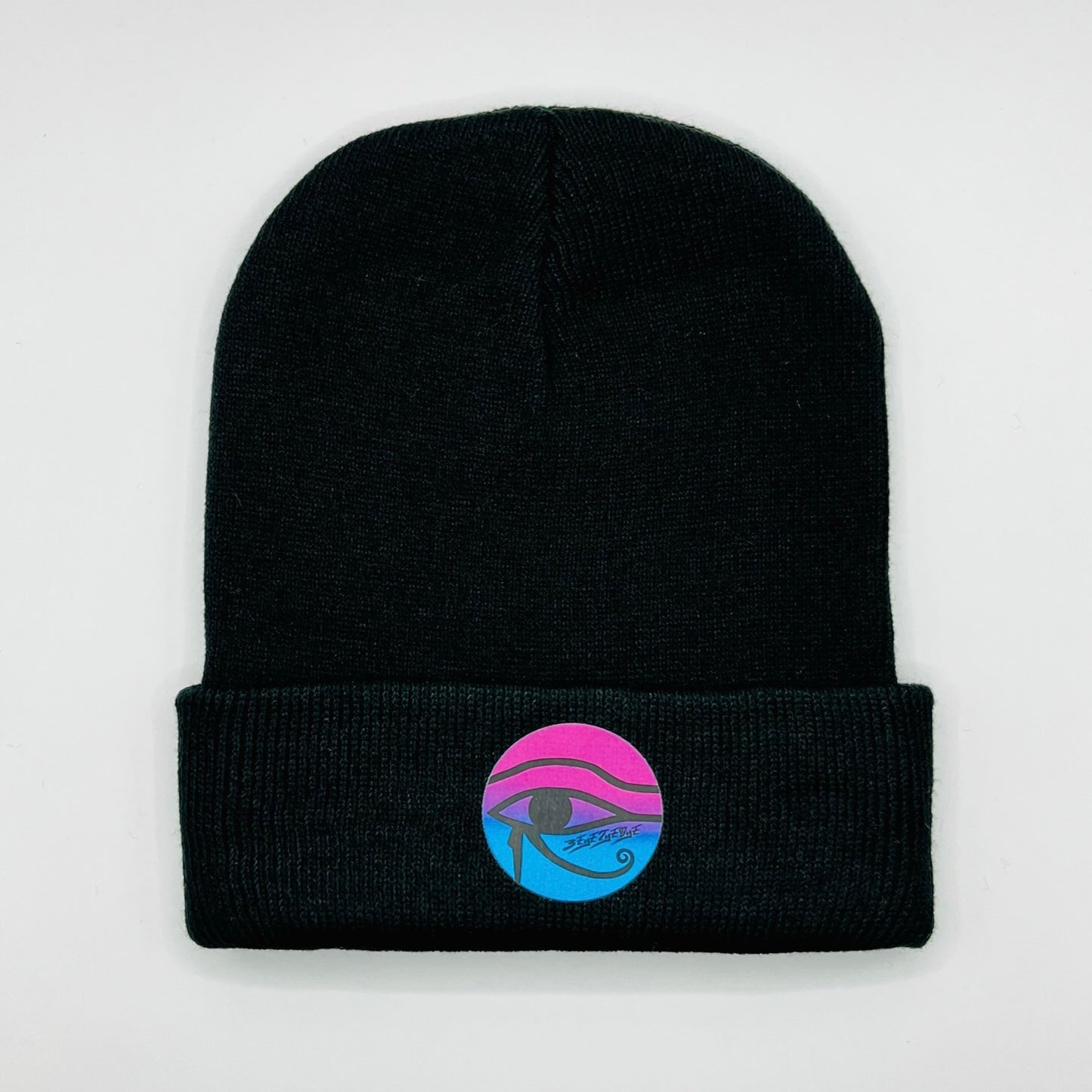 3EyeTyeDye Beanie (Black)