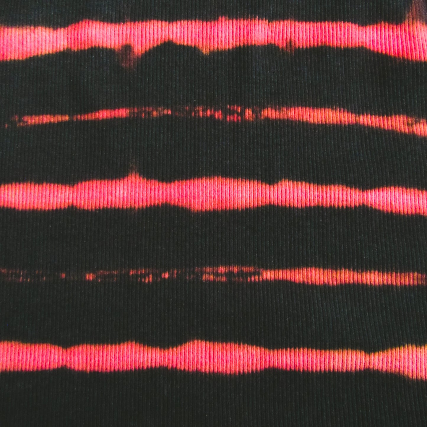 Striped Reverse Tie Dye Crop Top