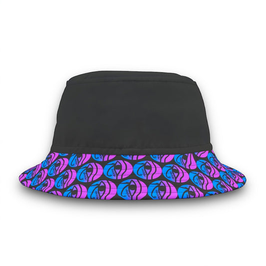 3ETD Logo Prt Bucket Hat (Black)