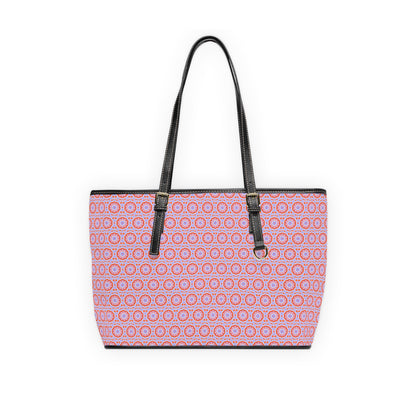 NEBU Cymatic Aop Pu Leather Shoulder Bag