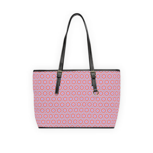 NEBU Cymatic Aop Pu Leather Shoulder Bag
