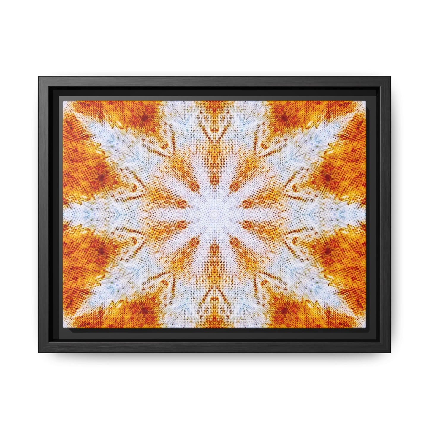 "SOL" Matte Canvas, Black Frame