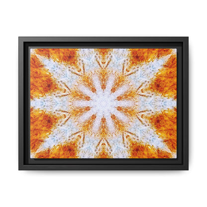 "SOL" Matte Canvas, Black Frame