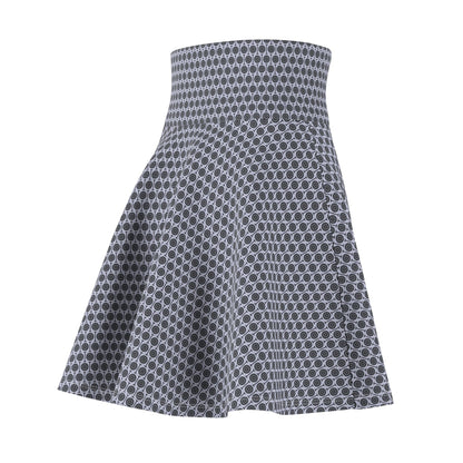 Women's Cymatic AOP Skater Skirt (MAYA)