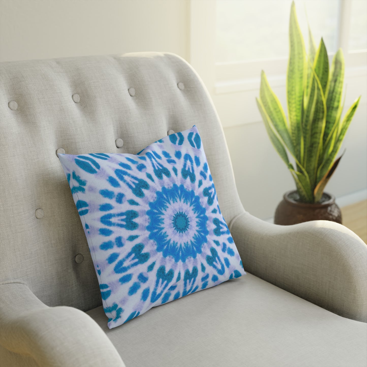 E-VEIL EYE Cymatic Print Cushion