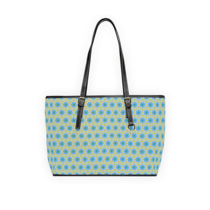 GETA Cymatic Aop Pu Leather Shoulder Bag