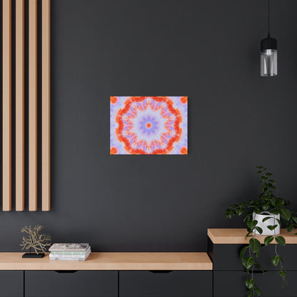 "NEBU" Cymatic Canvas Art Print - Stretched Matte 1.25" Gallery Wrap