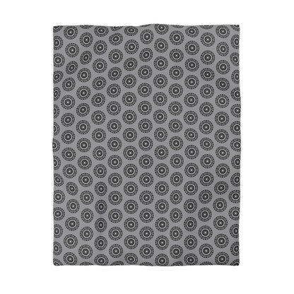 "MAYA" Cymatic Duvet Cover (Grey) - Housewarming