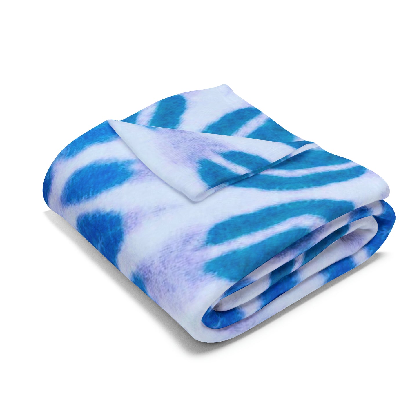 E-VEIL EYE Cymatic Prt Arctic Fleece Blanket