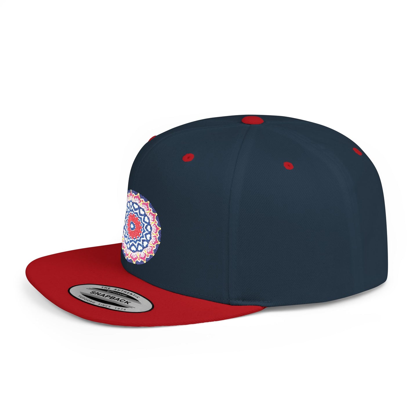 DECA Embroidered Flat Bill Snapback Hat