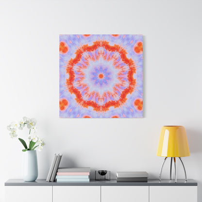 "NEBU" Cymatic Canvas Art Print - Stretched Matte 1.25" Gallery Wrap