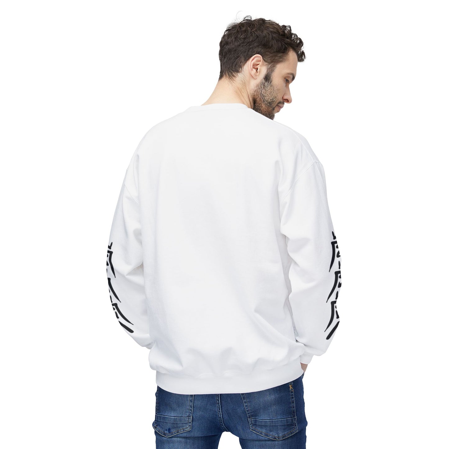 Unisex 3ETD Logo Softstyle Flecce Crewneck