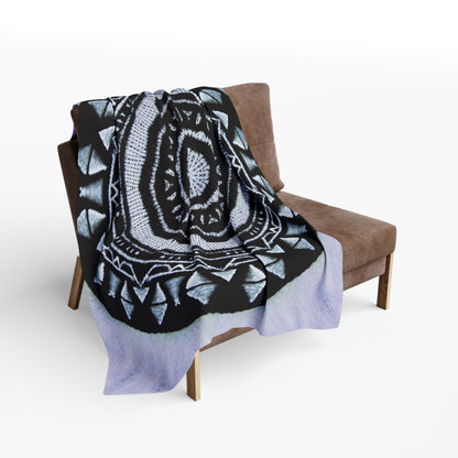 MAYA Cymatic Prt Arctic Fleece Blanket