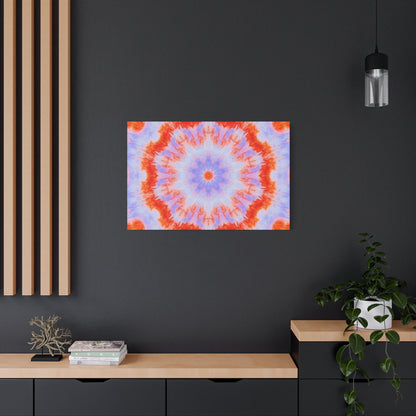 "NEBU" Cymatic Canvas Art Print - Stretched Matte 1.25" Gallery Wrap