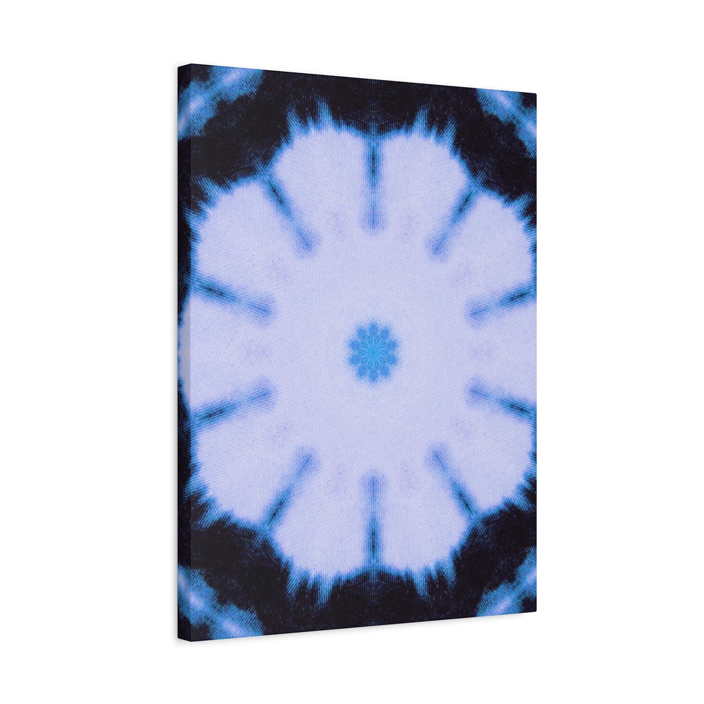 "SNWFLK" Cymatic Canvas Art Print - Stretched Matte 1.25" Gallery Wrap