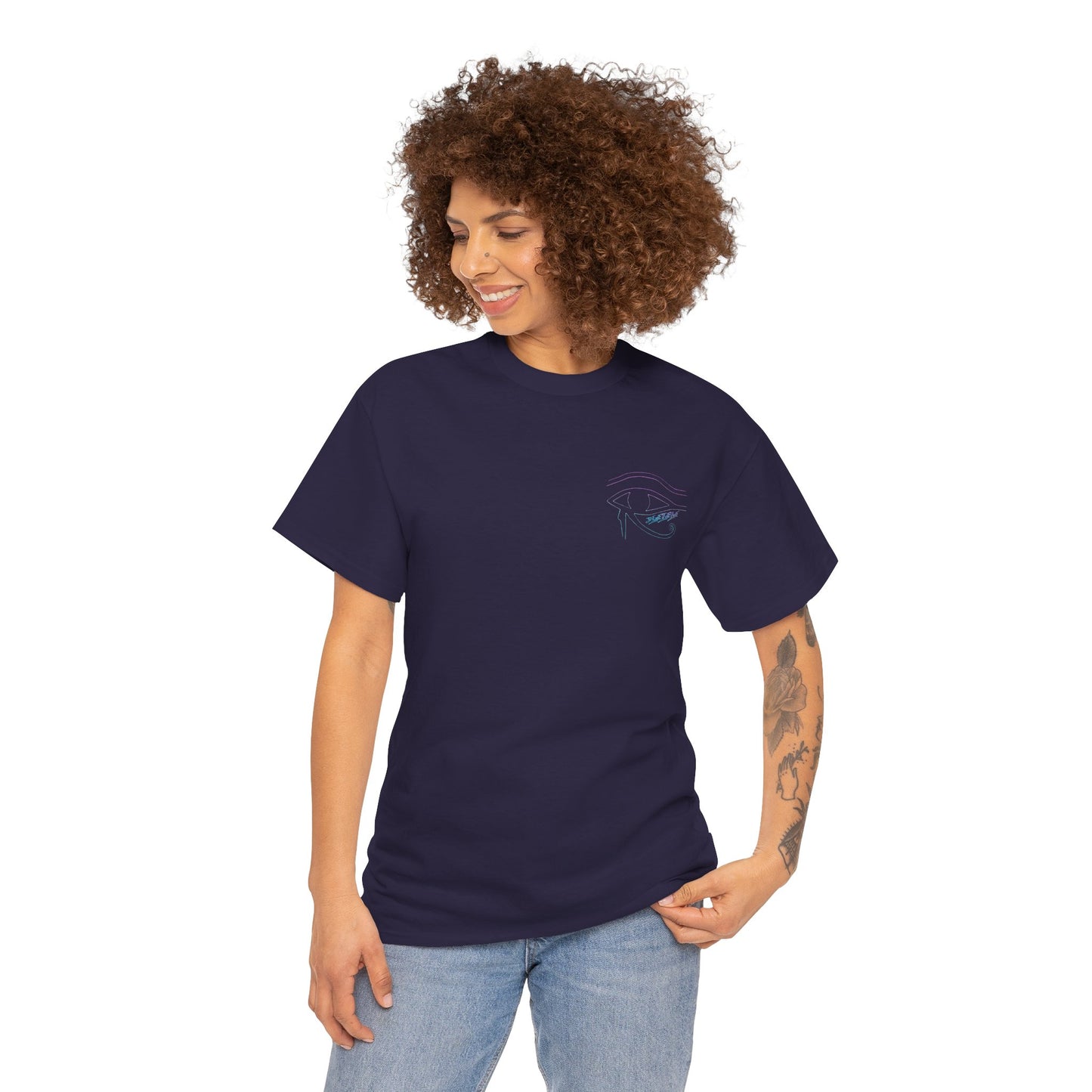 Unisex 3ETD Neon Outline Prt T Shirt