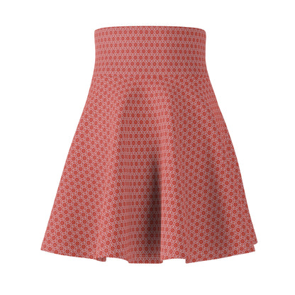 Women's Cymatic AOP Skater Skirt (SACRAL)