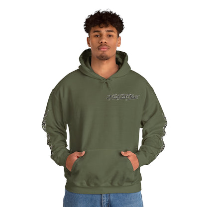Men's 3ETD Noir "417" Print Hoodie